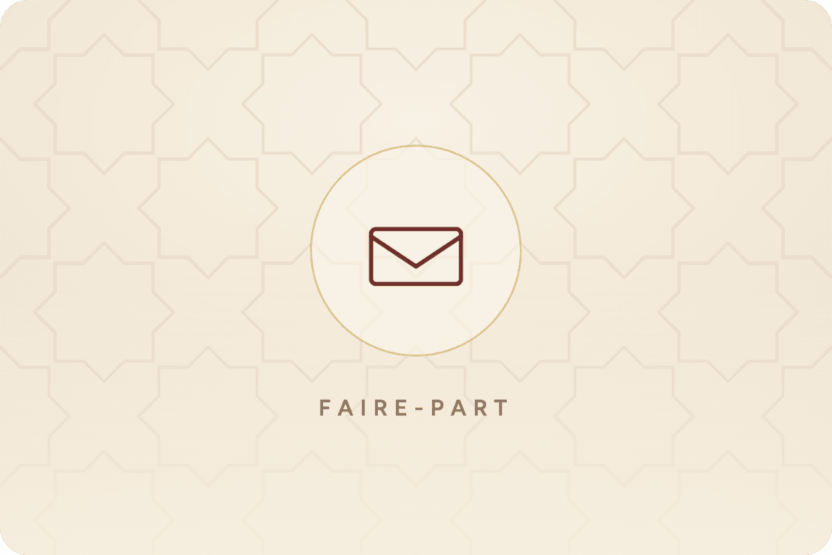Image d'ambiance Faire-part & Papeterie