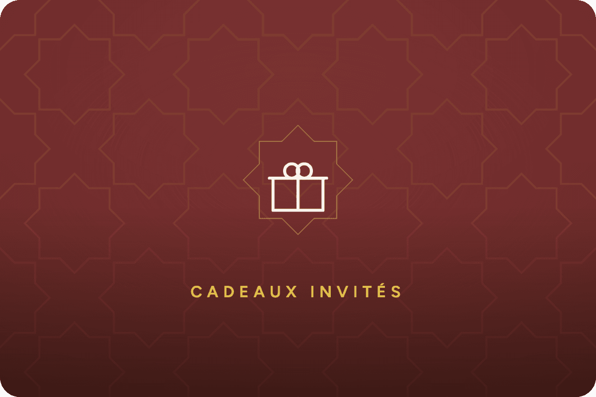 Image d'ambiance Cadeaux invités & Mariage