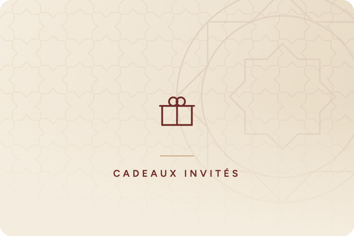 Image d'ambiance Cadeaux invités & Mariage